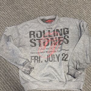 Gray Rolling Stones Men's Sweater